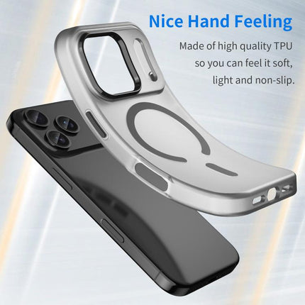 MagSafe Frosted Translucent TPU + PC Full Coverage Phone Case, For iPhone 16 Pro, For iPhone 16 Plus