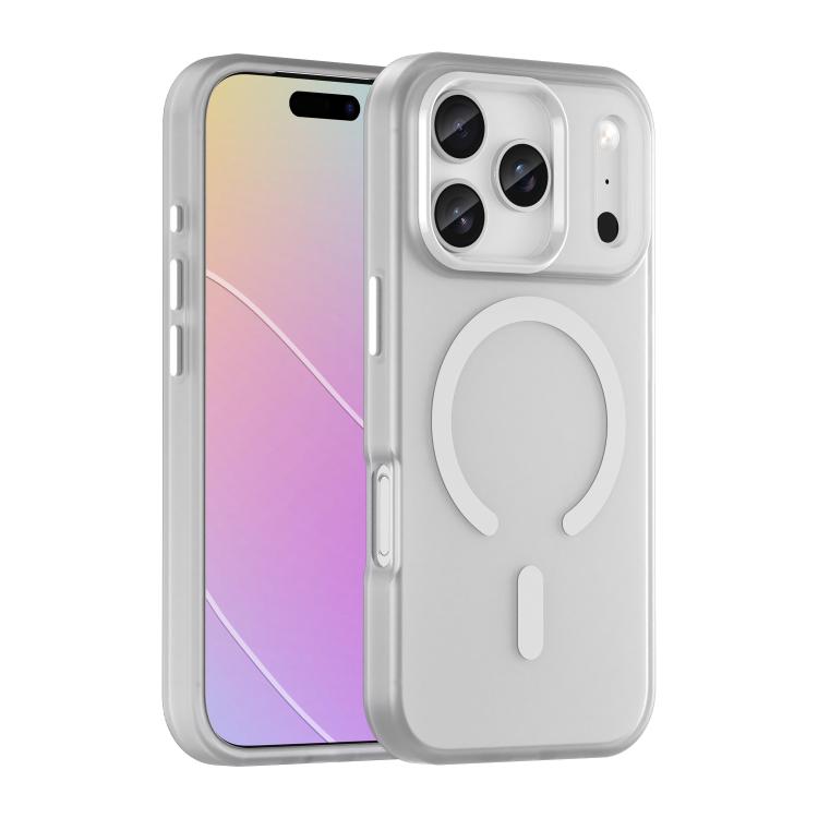 MagSafe Frosted Translucent TPU + PC Full Coverage Phone Case