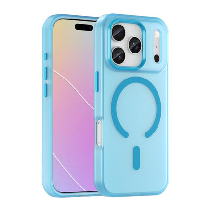 MagSafe Frosted Translucent TPU + PC Full Coverage Phone Case, For iPhone 17e / 16e, For iPhone 17 Pro Max, For iPhone 17 Pro