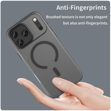 MagSafe Frosted Translucent TPU + PC Full Coverage Phone Case, For iPhone 17, For iPhone Air, For iPhone 16 Pro Max