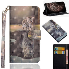 3D Painting Pattern Horizontal Flip TPU + PU Leather Case with Holder & Card Slots & Wallet & Lanyard, For iPhone 11 Pro Max, For iPhone 11 Pro, For iPhone 11