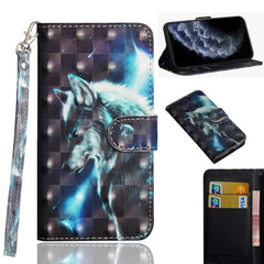 3D Painting Pattern Horizontal Flip TPU + PU Leather Case with Holder & Card Slots & Wallet & Lanyard, For iPhone 11 Pro Max, For iPhone 11 Pro, For iPhone 11