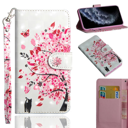 3D Painting Pattern Horizontal Flip TPU + PU Leather Case with Holder & Card Slots & Wallet & Lanyard, For iPhone 11 Pro Max, For iPhone 11 Pro