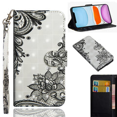 3D Painting Pattern Horizontal Flip TPU + PU Leather Case with Holder & Card Slots & Wallet & Lanyard, For iPhone 11 Pro Max, For iPhone 11 Pro, For iPhone 11