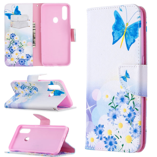 Colored Drawing Pattern Horizontal Flip Leather Case with Holder & Card Slots & Wallet, For Oppo A31 (2020) / A81