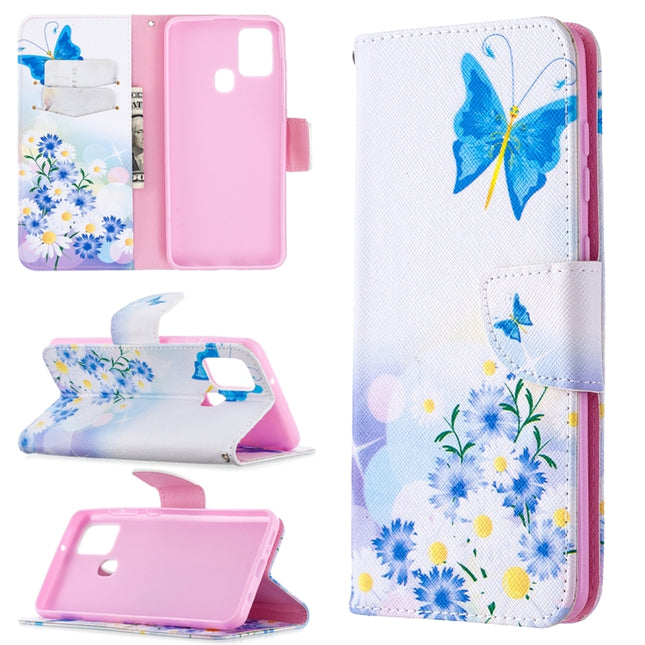 Colored Drawing Pattern Horizontal Flip Leather Case with Holder & Card Slots & Wallet, For Samsung Galaxy A21s, For Oppo A5 (2020) / A9 (2020), For Oppo A72 / A52 / A92
