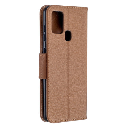 Pure Color Horizontal Flip PU Leather Case with Holder & Card Slots & Wallet & Lanyard, For Samsung Galaxy A21s