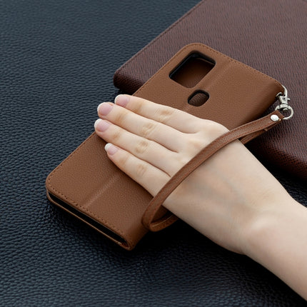 Pure Color Horizontal Flip PU Leather Case with Holder & Card Slots & Wallet & Lanyard, For Samsung Galaxy A21s