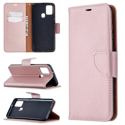 Pure Color Horizontal Flip PU Leather Case with Holder & Card Slots & Wallet & Lanyard, For Samsung Galaxy A21s