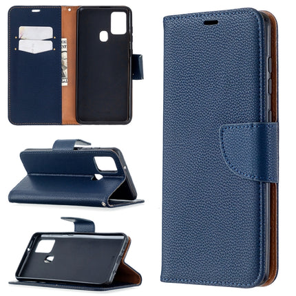 Pure Color Horizontal Flip PU Leather Case with Holder & Card Slots & Wallet & Lanyard, For Samsung Galaxy A21s