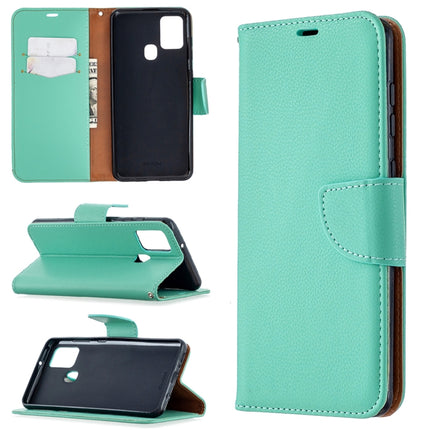 Pure Color Horizontal Flip PU Leather Case with Holder & Card Slots & Wallet & Lanyard, For Samsung Galaxy A21s