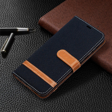 Matching Denim Texture Horizontal Flip PU Leather Case with Holder & Card Slots & Wallet & Lanyard, For Samsung Galaxy A21s
