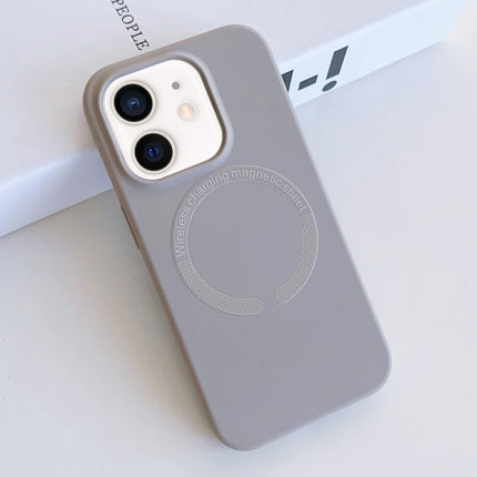 MagSafe Magnetic Liquid Silicone Phone Case, For iPhone 11