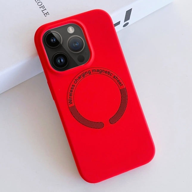 MagSafe Magnetic Liquid Silicone Phone Case, For iPhone 13 Pro Max, For iPhone 13 Pro