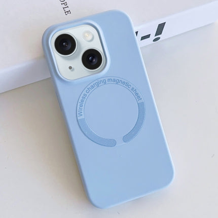 MagSafe Magnetic Liquid Silicone Phone Case, For iPhone 15 Plus, For iPhone 15