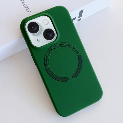 MagSafe Magnetic Liquid Silicone Phone Case, For iPhone 15 Plus, For iPhone 15