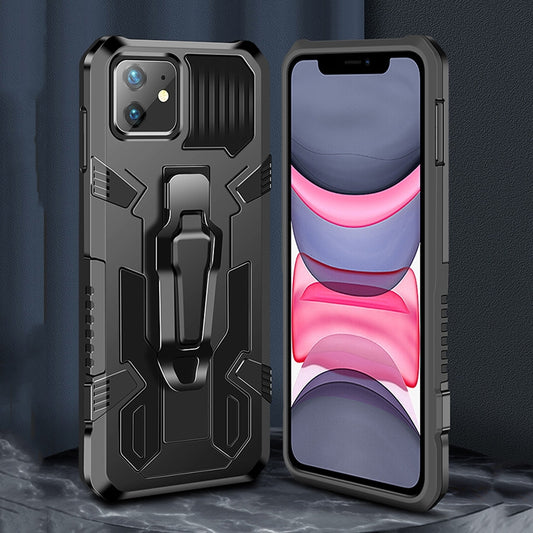 Machine Armor Warrior Shockproof PC + TPU Protective Case, For iPhone 8 & 7, For iPhone 11 Pro, For iPhone 11, For iPhone 11 Pro Max, For Xiaomi Redmi Note 9S