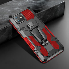 Machine Armor Warrior Stoßfeste PC + TPU-Schutzhülle, für iPhone 8 &amp; 7, für iPhone 11 Pro, für iPhone 11, für iPhone 11 Pro Max, für Xiaomi Redmi Note 9S