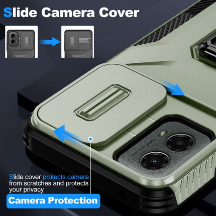 Sliding Camshield Holder Phone Case, For Motorola Moto G 5G 2024, For Motorola Moto G Stylus 2024, For Motorola Moto G Play 2024