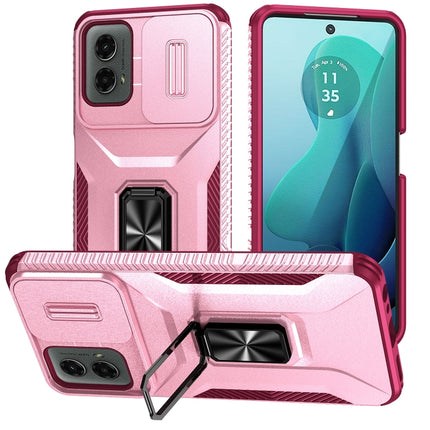 Sliding Camshield Holder Phone Case, For Motorola Moto G 5G 2024, For Motorola Moto G Stylus 2024, For Motorola Moto G Play 2024