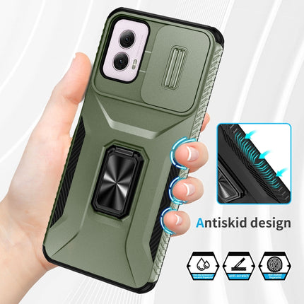 Sliding Camshield Holder Phone Case, For Motorola Moto G Power 2024