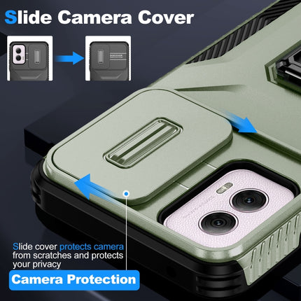 Sliding Camshield Holder Phone Case, For Motorola Moto G Power 2024
