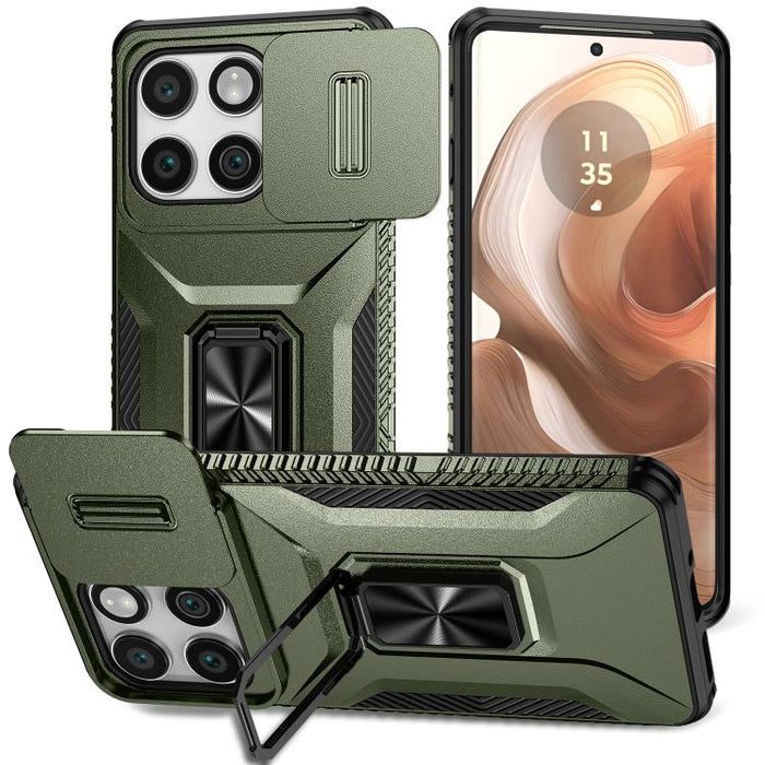 Sliding Camshield Holder Phone Case, For Motorola Edge 5G 2025, For Motorola Moto G Power / G Play 2025, For Motorola Edge 5G 2024