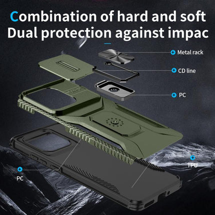Sliding Camshield Holder Phone Case, For Motorola Edge 5G 2025, For Motorola Moto G Power / G Play 2025, For Motorola Edge 5G 2024