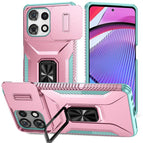 For Motorola Moto G Power / G Play 2025 / Grey Green + Pink
