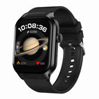 Silicone Strap Black / Black