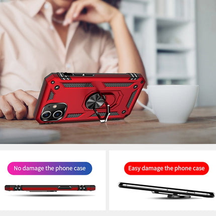Stoßfeste TPU + PC-Schutzhülle mit 360 Grad drehbarer Halterung, für iPhone 12 Pro Max, für iPhone 12 / 12 Pro, für iPhone 12 mini, für LG Harmony 4, für Xiaomi Redmi 9