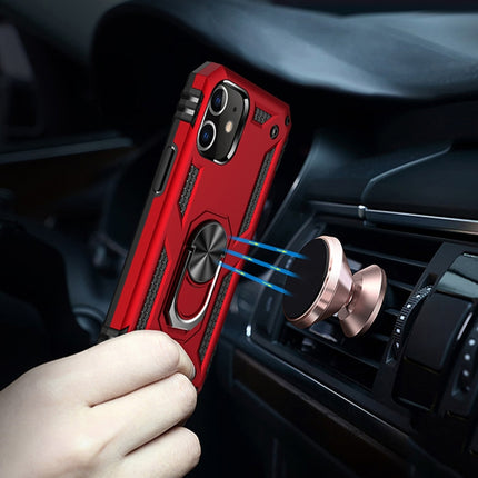 Stoßfeste TPU + PC-Schutzhülle mit 360 Grad drehbarer Halterung, für iPhone 12 Pro Max, für iPhone 12 / 12 Pro, für iPhone 12 mini, für LG Harmony 4, für Xiaomi Redmi 9