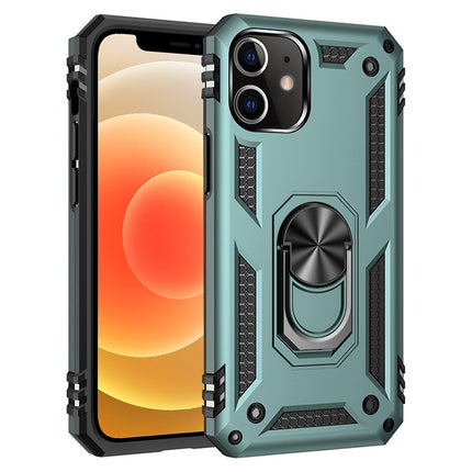 Stoßfeste TPU + PC-Schutzhülle mit 360 Grad drehbarer Halterung, für iPhone 12 Pro Max, für iPhone 12 / 12 Pro, für iPhone 12 mini, für LG Harmony 4, für Xiaomi Redmi 9