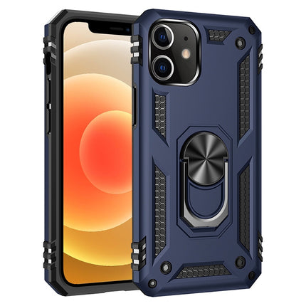 Stoßfeste TPU + PC-Schutzhülle mit 360 Grad drehbarer Halterung, für iPhone 12 Pro Max, für iPhone 12 / 12 Pro, für iPhone 12 mini, für LG Harmony 4, für Xiaomi Redmi 9