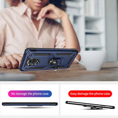 Shockproof TPU + PC Protective Case with 360 Degree Rotating Holder, For Xiaomi Redmi Note 9 Pro
