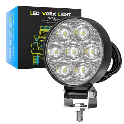 9-30V 12W 6000K 2.5 inch Car LED Engineering Auxiliary Light, 9-30V 12W