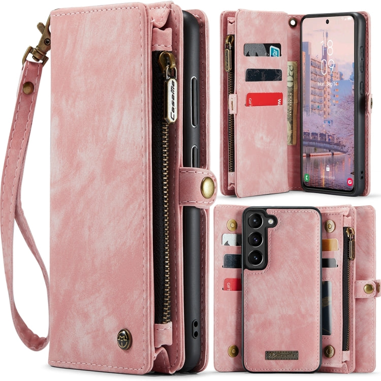 CaseMe 008 Detachable Multifunctional Leather Phone Case, For Samsung Galaxy S24 Ultra 5G, For Samsung Galaxy S24+ 5G, For Samsung Galaxy S24 5G