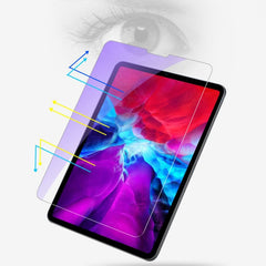 Película de vidrio templado anti rayos azules Mutural 9H para iPad 10.2 2019, iPad Pro 10.5 2019/2017 y Air (2019), iPad Pro 11 2018/2020, iPad Pro 12.9 2018/2020
