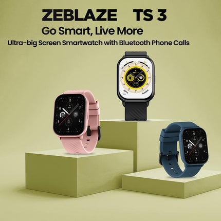 Zeblaze TS 3 2.03 inch IP68 Waterproof Smart Bluetooth Call Watch