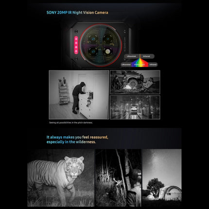 Oukitel WP19 Pro, 6,8 Zoll MediaTek Helio G99 Octa-Core, NFC, Netzwerk: 4G, WP19 Pro 8 GB + 256 GB