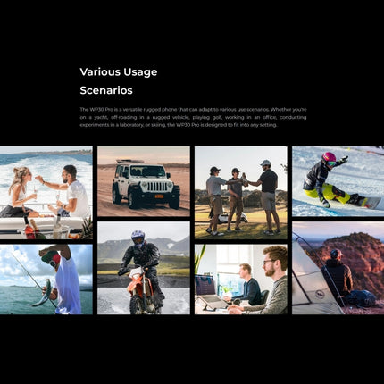 Oukitel WP30 Pro 5G, IP68/IP69K, 108MP Kamera, 11000mAh, 6,78 Zoll + 1,8 Zoll MediaTek Dimensity 8050 Octa-Core 3,0GHz, NFC, OTG, Netzwerk: 5G, WP30 Pro 5G 12GB+512GB