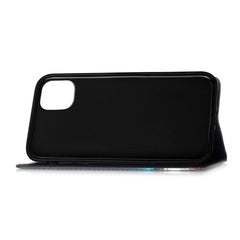 Painted Flat Texture Leather Case with Lanyard & Card Slot & Wallet & Holder, For iPhone 12 / 12 Pro