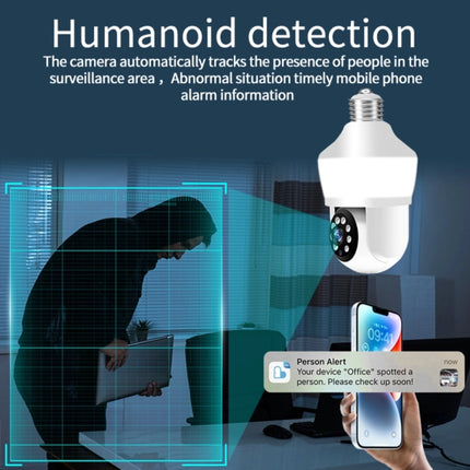 DP43 Bulb-type Motion Tracking Night Vision Smart Camera Supports Voice Intercom