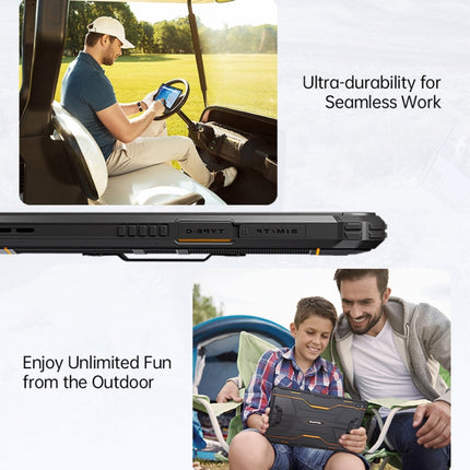 OUKITEL RT6 4G-Netzwerk IP68/IP69K Robustes Tablet, 10,1 Zoll Android 13 MediaTek MT8788 Octa Core unterstützt Dual-SIM, EU-Stecker, RT6 8 GB + 256 GB
