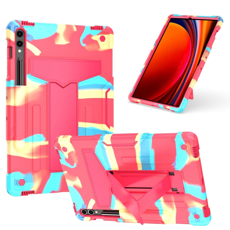 T Holder Robot Silicone Hybrid PC Tablet Case