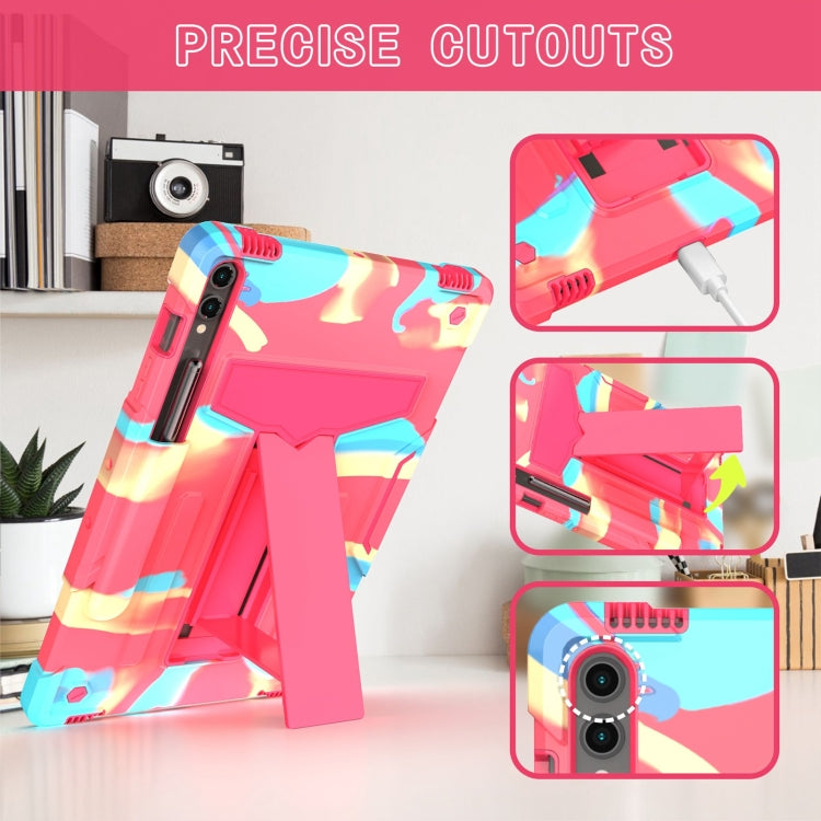 T Holder Robot Silicone Hybrid PC Tablet Case
