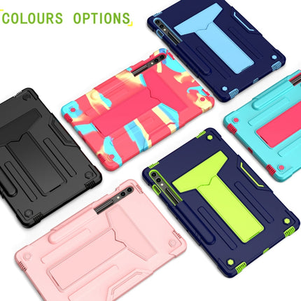 T Holder Robot Silicone Hybrid PC Tablet Case