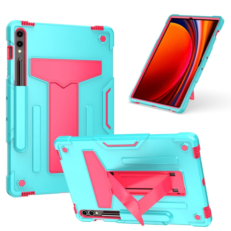 T Holder Robot Silicone Hybrid PC Tablet Case