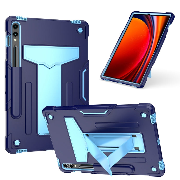 T Holder Robot Silicone Hybrid PC Tablet Case