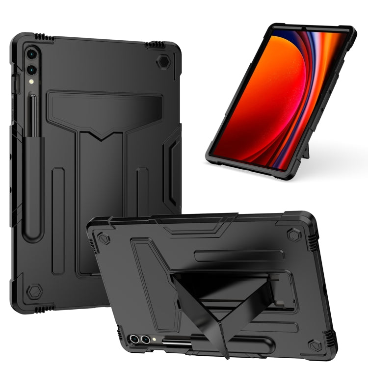 T Holder Robot Silicone Hybrid PC Tablet Case